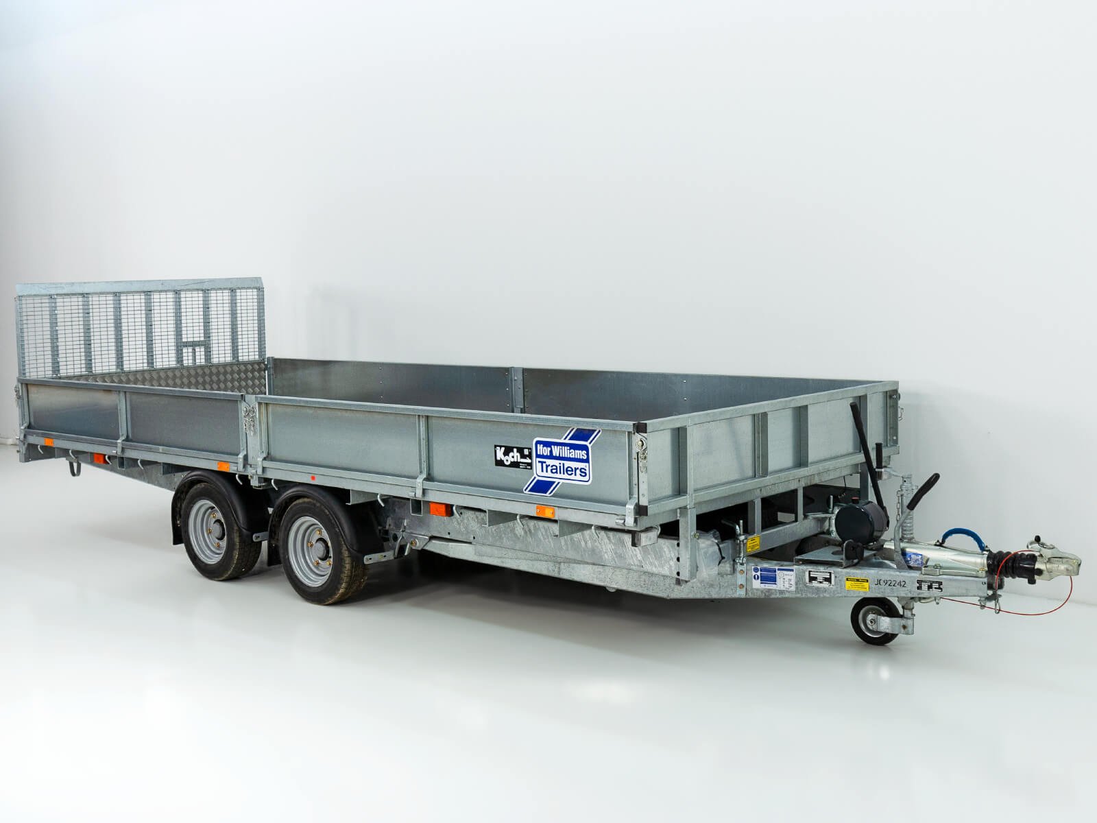 Ifor Williams Kantelbare Hooglader Aanhangwagen 219x487 cm | 3,5t | Type: CT167